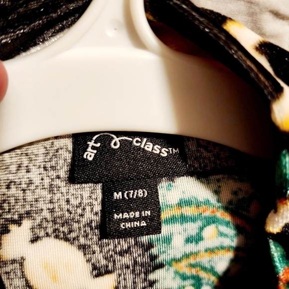 NWT Art Class Black Velvety Christmas Holiday Party Dress Long Sleeve Midi New - Picture 12 of 14